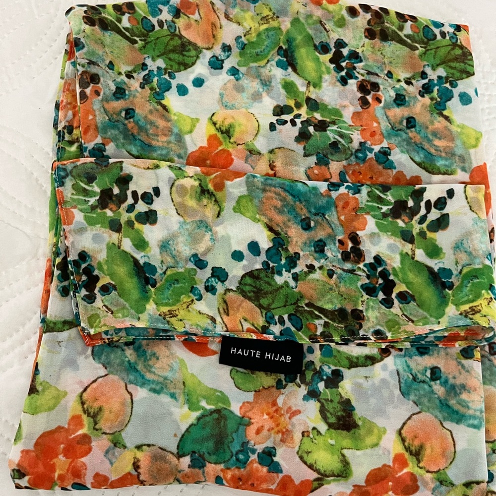 Haute Hijab Square Chiffon Scarf
